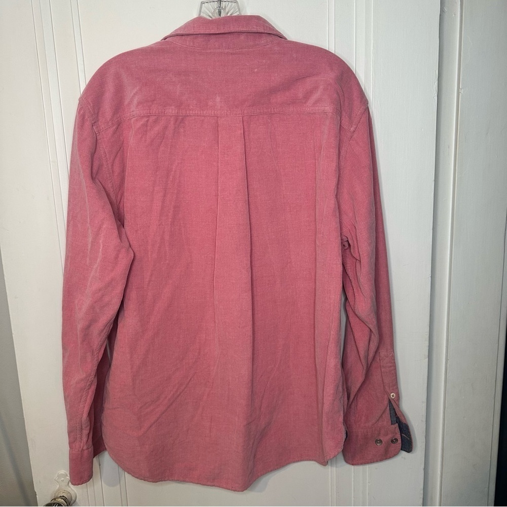 Tommy Bahama Coastline Corduroy Corduroy Pink Button-Down Shirt XL - Picture 4 of 8
